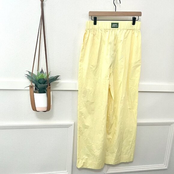 NWT Daily Drills Poplin Resort Boxer Pants Light Yellow Size L - Picture 3 of 5